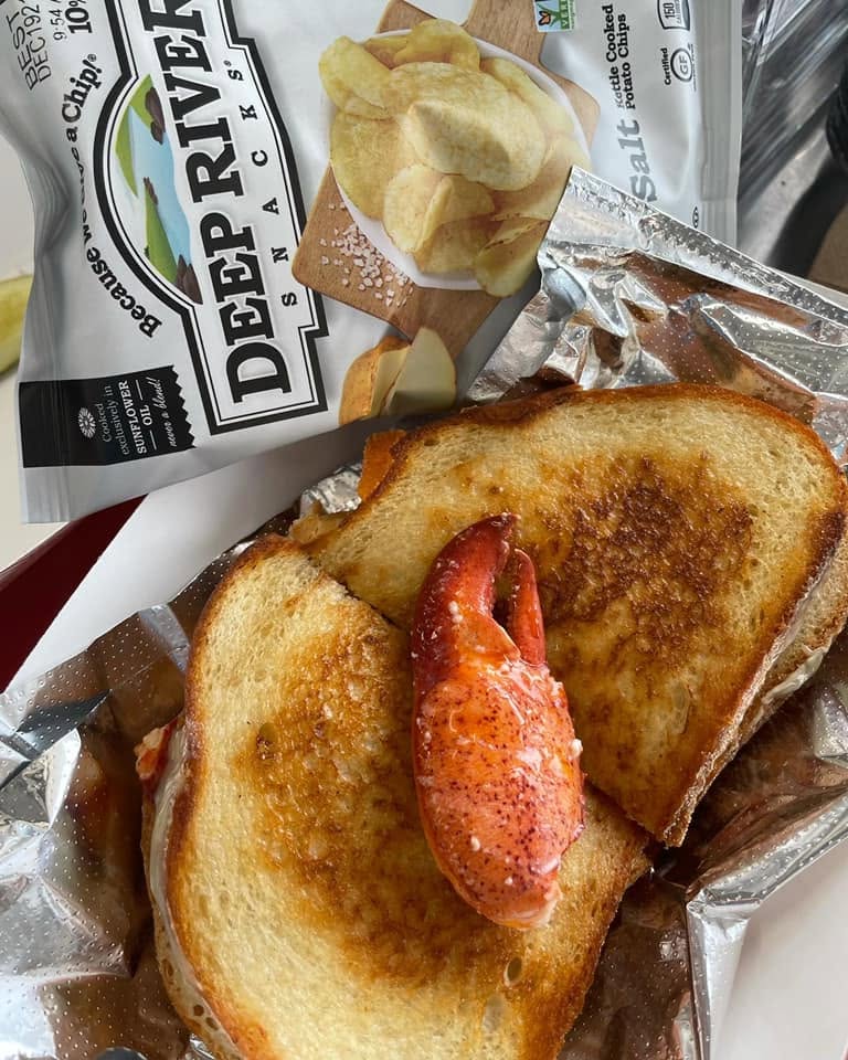 Lobster or Crab Grilled Cheese